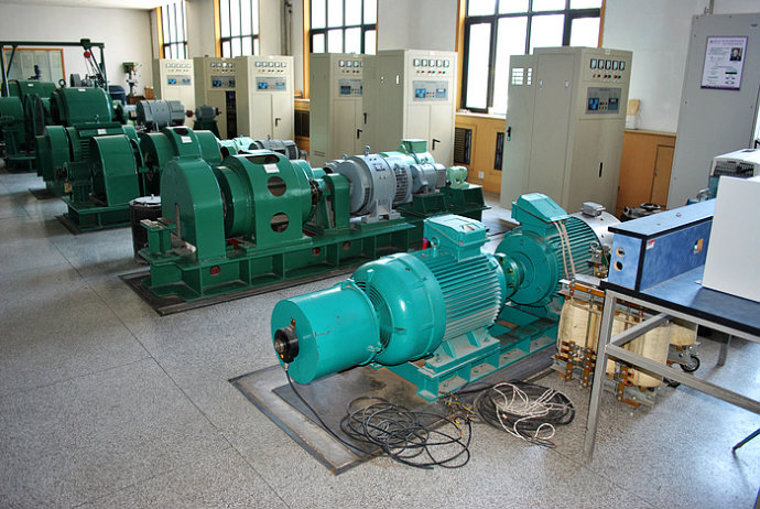 茄子河某热电厂使用我厂的YKK高压电机提供动力